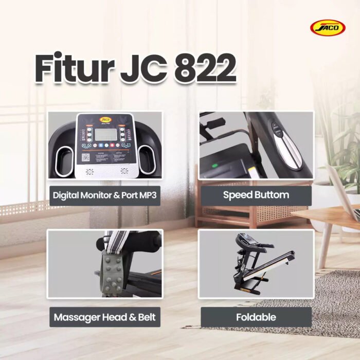 Treadmill JC 822 (Promo Cashback Bundling) - Gambar 2
